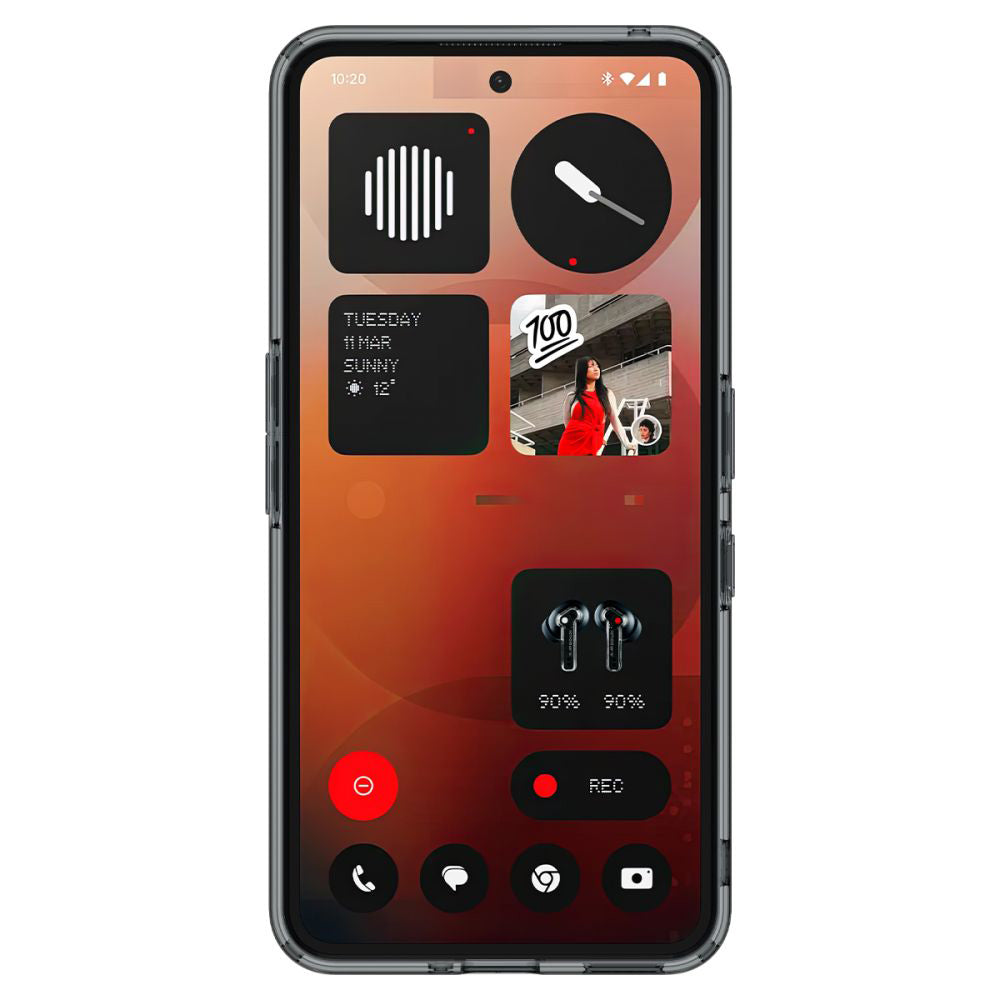 Capa para Nothing Phone (3a), Spigen, Ultra Hybrid, Fumado ACS09373