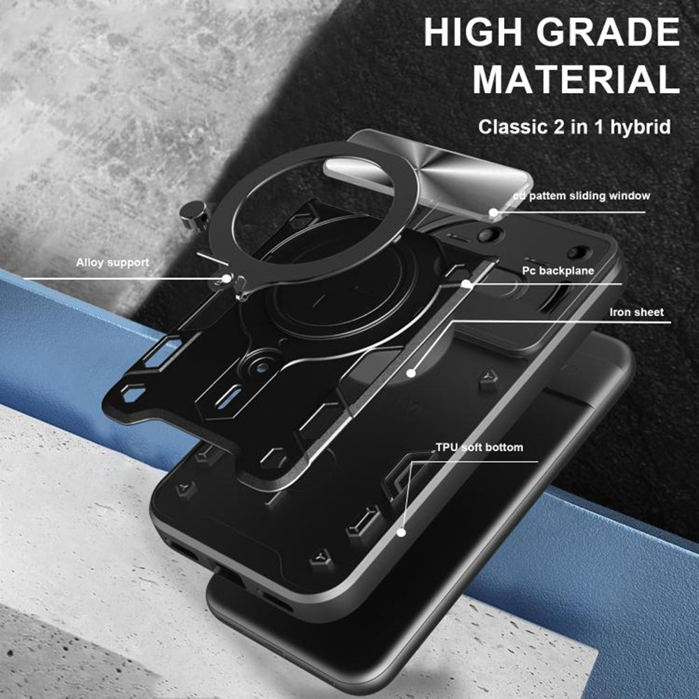 Capa para Nothing Phone (3a), Techsuit, CamGuard Pro, Azul