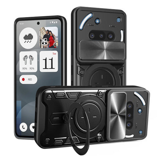Capa para Nothing Phone (3a), Techsuit, CamGuard Pro, Preta