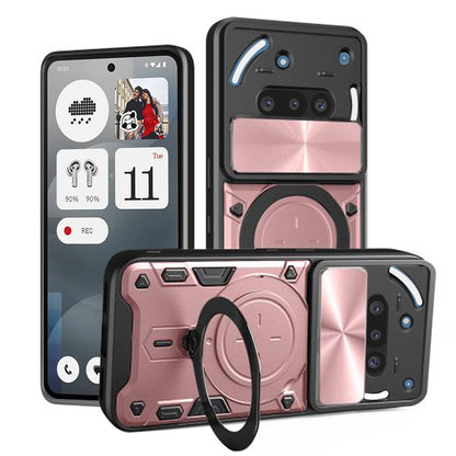 Capa para Nothing Phone (3a), Techsuit, CamGuard Pro, Rosa Dourado