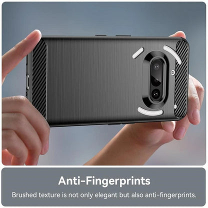 Capa para Nothing Phone (3a), Techsuit, Carbono, Preta