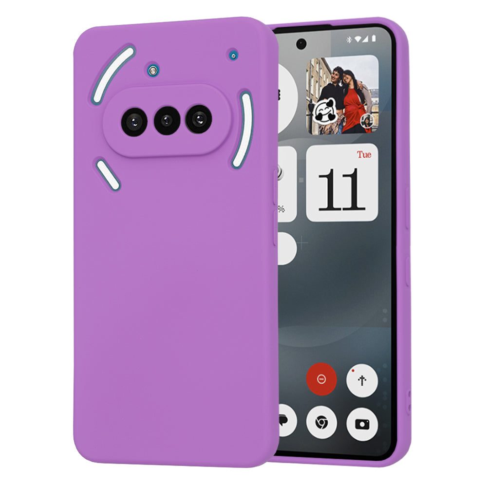 Capa para Nothing Phone (3a), Techsuit, SoftFlex, Roxo
