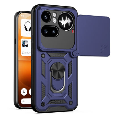 Capa para Nothing Phone (4a) Pro, Techsuit, CamShield, Azul