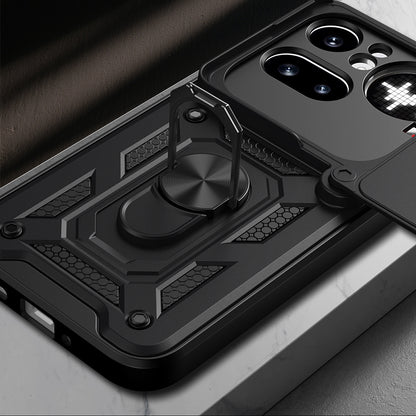 Case for Nothing Phone (4a) Pro, Techsuit, CamShield, Black