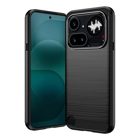 Capa para Nothing Phone (4a) Pro, Techsuit, Carbono, Preta