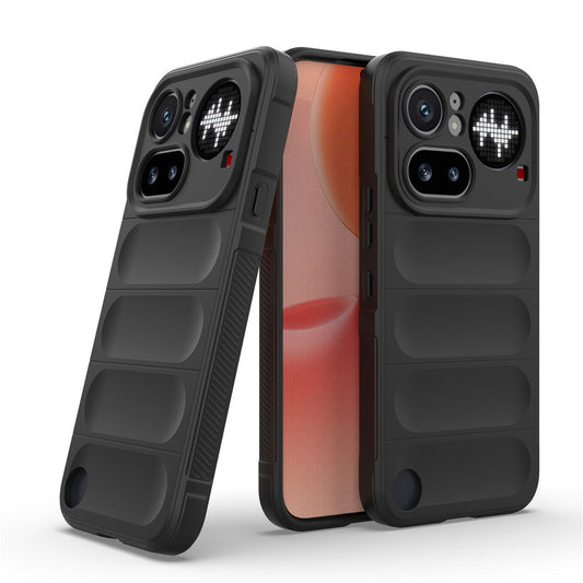 Capa para Nothing Phone (4a) Pro, Techsuit, Magic Shield, Preta