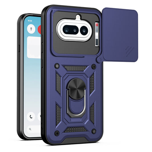 Capa para Nothing Phone (4a), Techsuit, CamShield, Azul