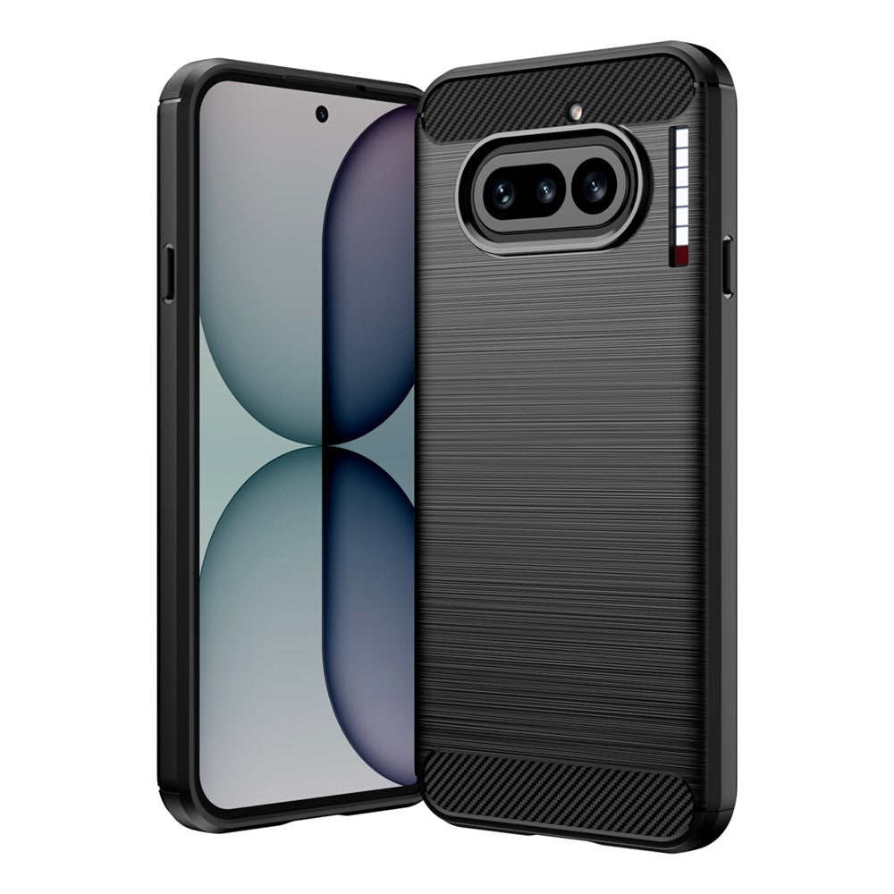 Capa para Nothing Phone (4a), Techsuit, Carbono, Preta