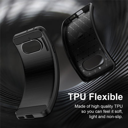 Capa para Nothing Phone (4a), Techsuit, Carbono, Preta