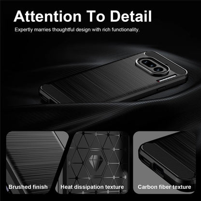 Capa para Nothing Phone (4a), Techsuit, Carbono, Preta