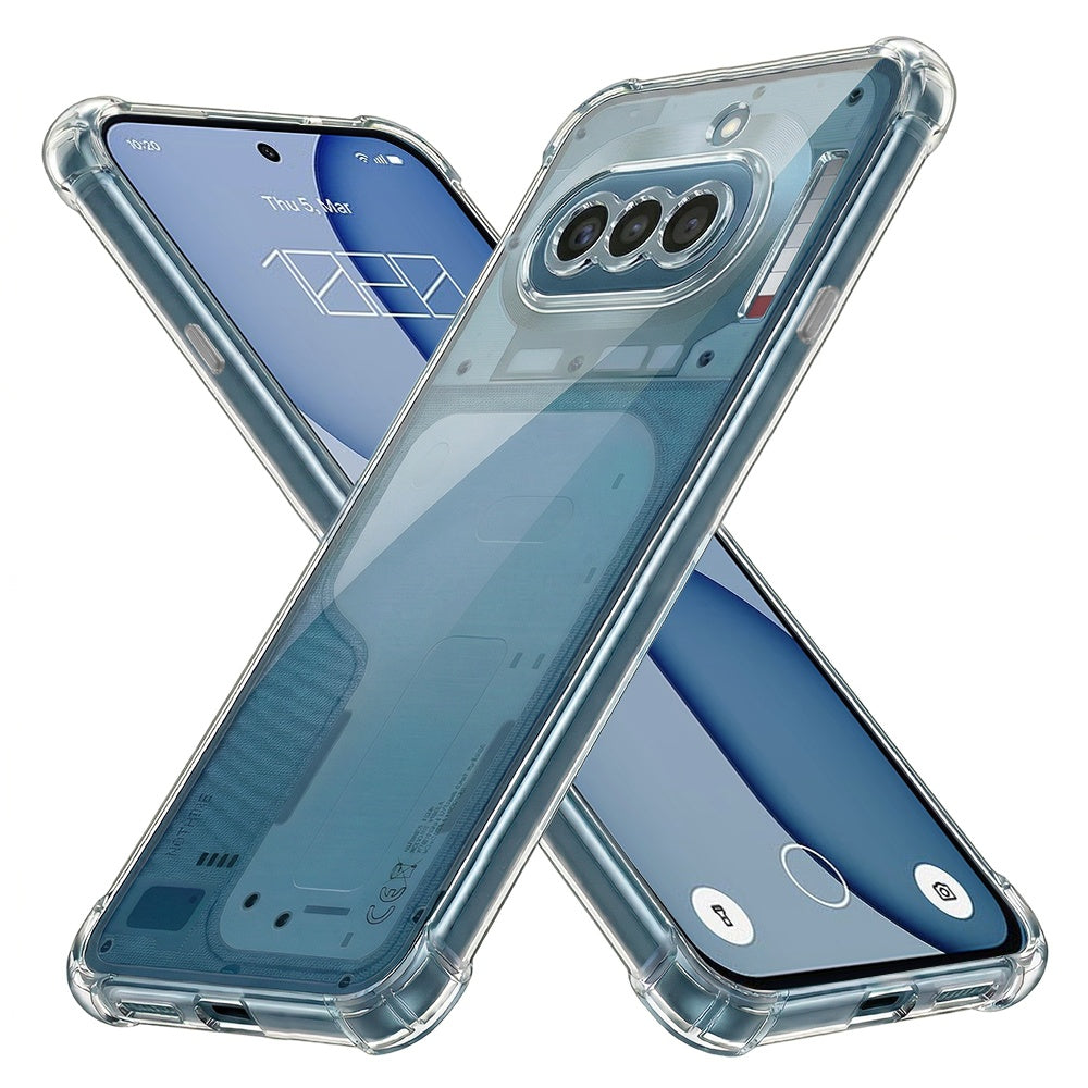 Capa para Nothing Phone (4a), Techsuit, Shockproof Clear, Transparente