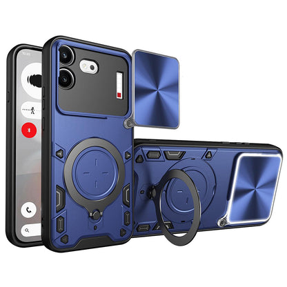 Capa para Nothing Phone (4b), Techsuit, CamGuard Pro, Azul