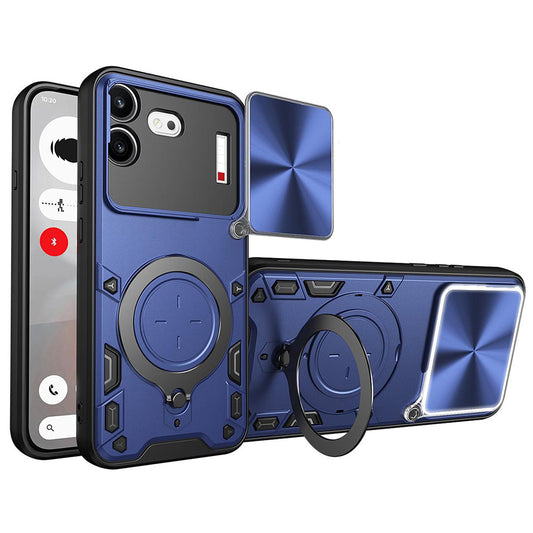 Capa para Nothing Phone (4b), Techsuit, CamGuard Pro, Azul