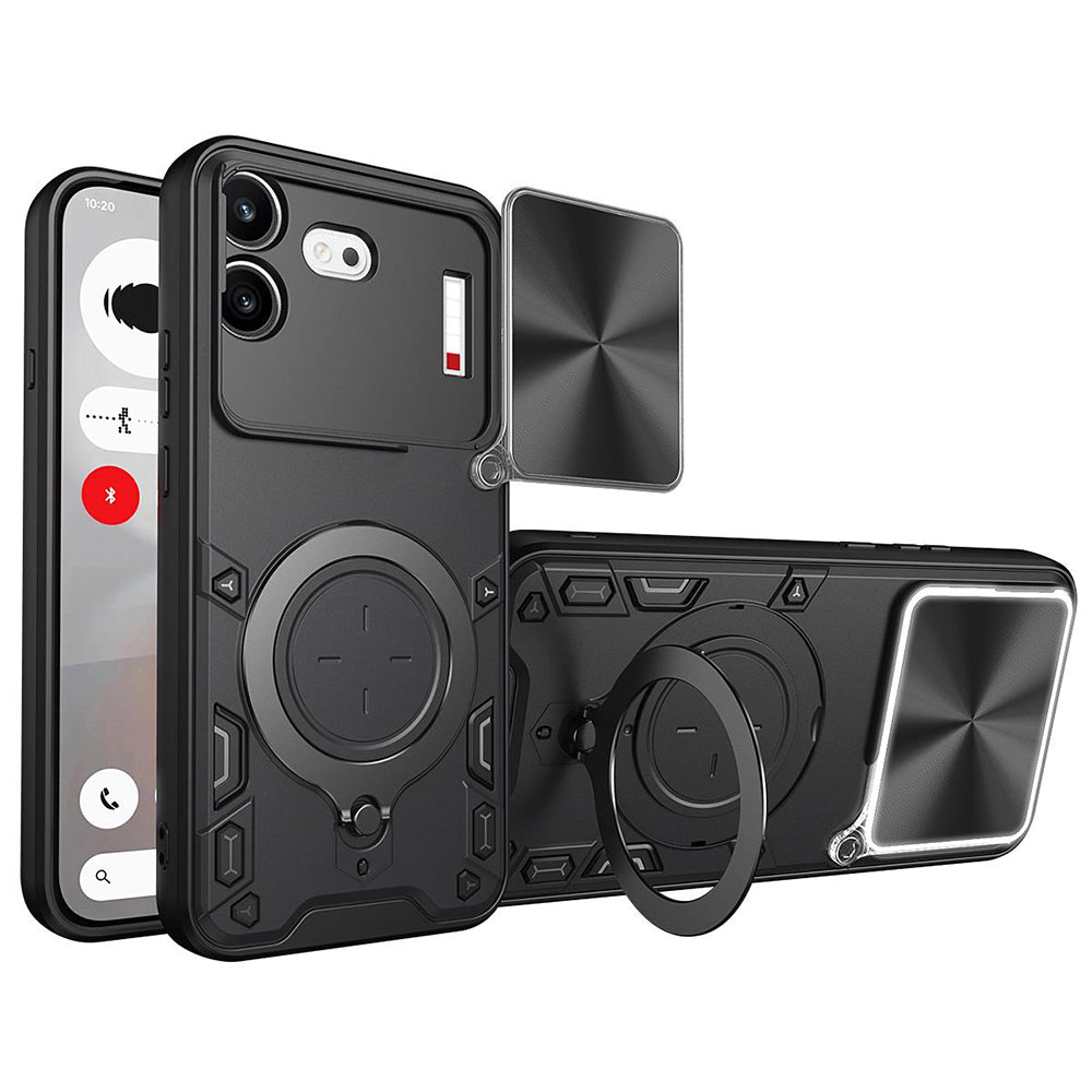 Capa para Nothing Phone (4b), Techsuit, CamGuard Pro, Preta