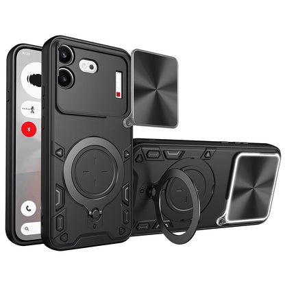 Capa para Nothing Phone (4b), Techsuit, CamGuard Pro, Preta