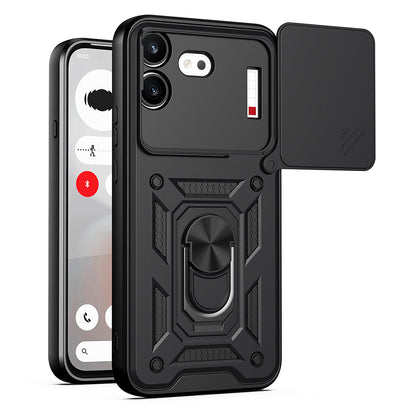Capa para Nothing Phone (4b), Techsuit, CamShield, Preta