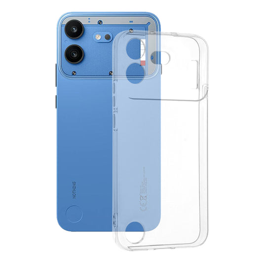 Capa para Nothing Phone (4b), Techsuit, Transparente, Transparência