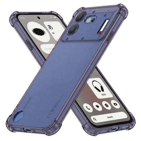 Capa para Nothing Phone (4b), Techsuit, Shockproof Clear, Fumado