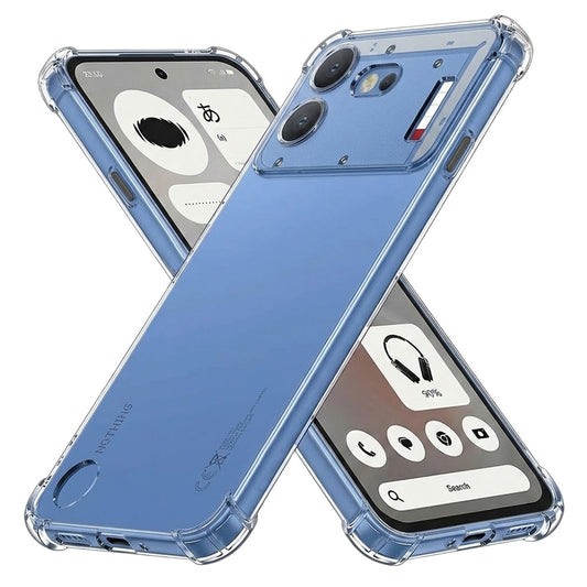 Capa para Nothing Phone (4b), Techsuit, Shockproof Clear, Transparente
