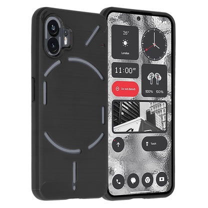 Capa para Nothing Phone (2), Techsuit, Carbono, Preta