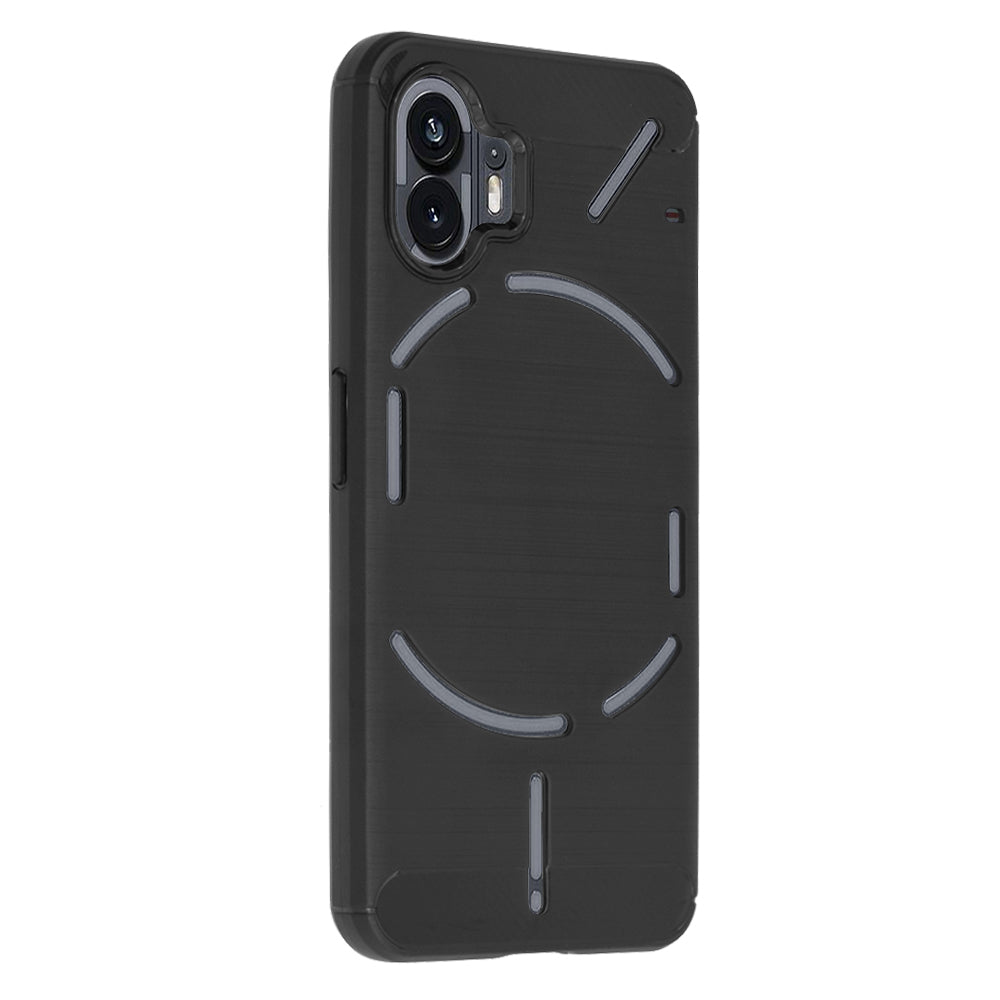 Capa para Nothing Phone (2), Techsuit, Carbono, Preta