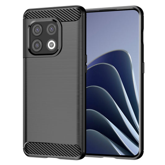 Capa para OnePlus 10 Pro, Techsuit, Carbono, Preta