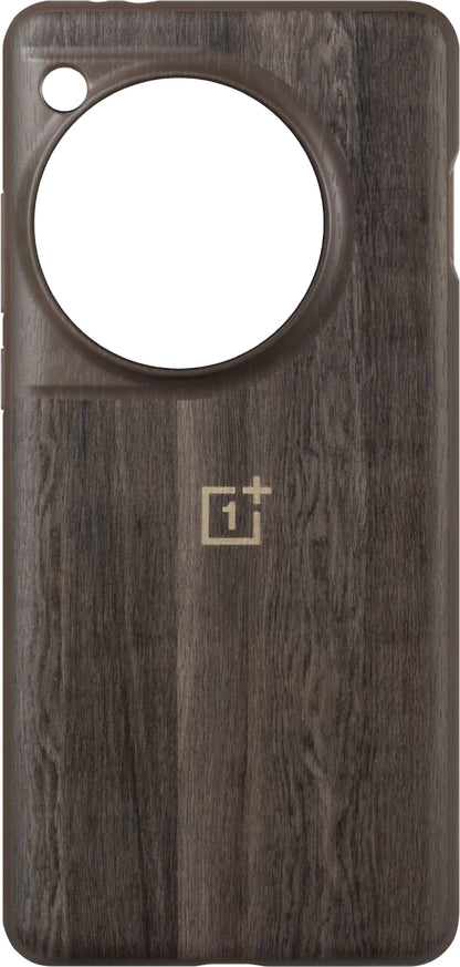 Husa pentru OnePlus 12, Walnut Texture Bumper, Maro 5431101524