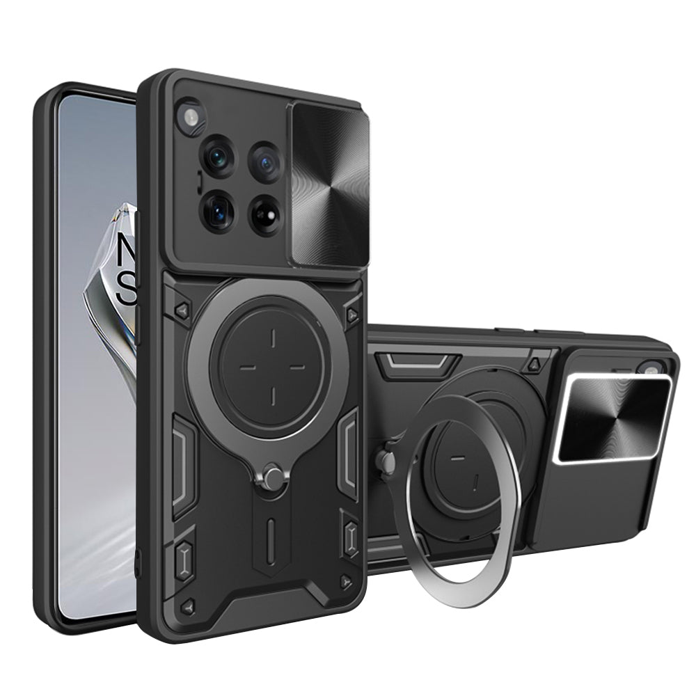 Capa para OnePlus 12, Techsuit, CamGuard Pro, Preta
