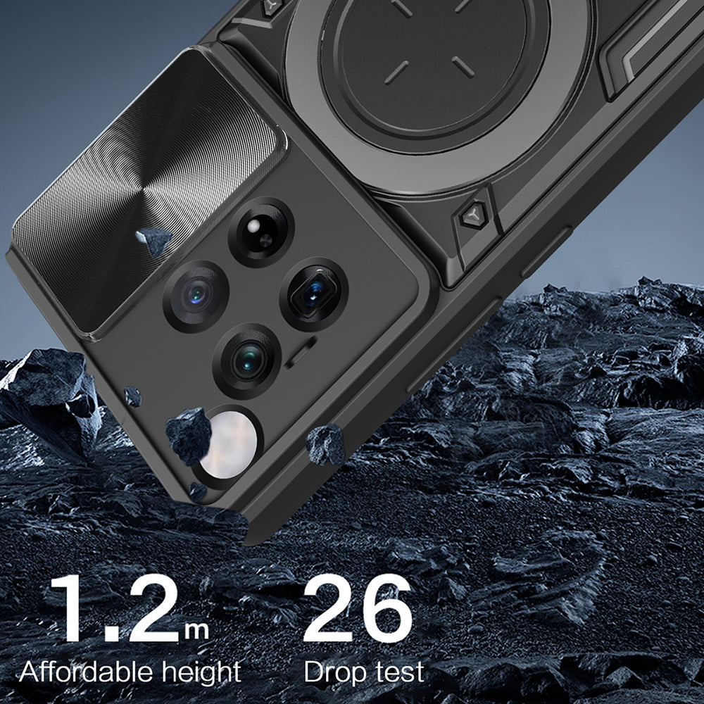 Capa para OnePlus 12, Techsuit, CamGuard Pro, Preta