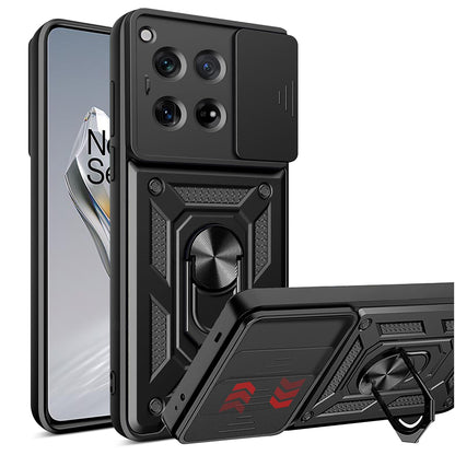 Capa para OnePlus 12, Techsuit, CamShield, Preta