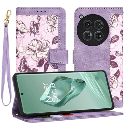 Capa para OnePlus 12, Techsuit, FlipCraft, Roxo
