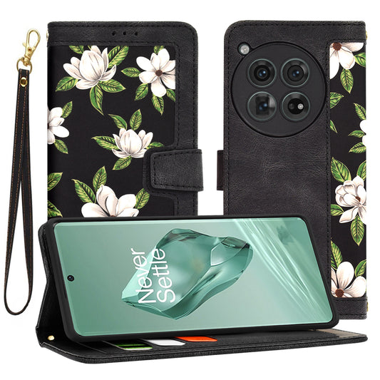 Capa para OnePlus 12, Techsuit, FlipCraft, Preta