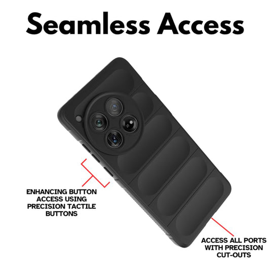 Capa para OnePlus 12, Techsuit, Magic Shield, Preta