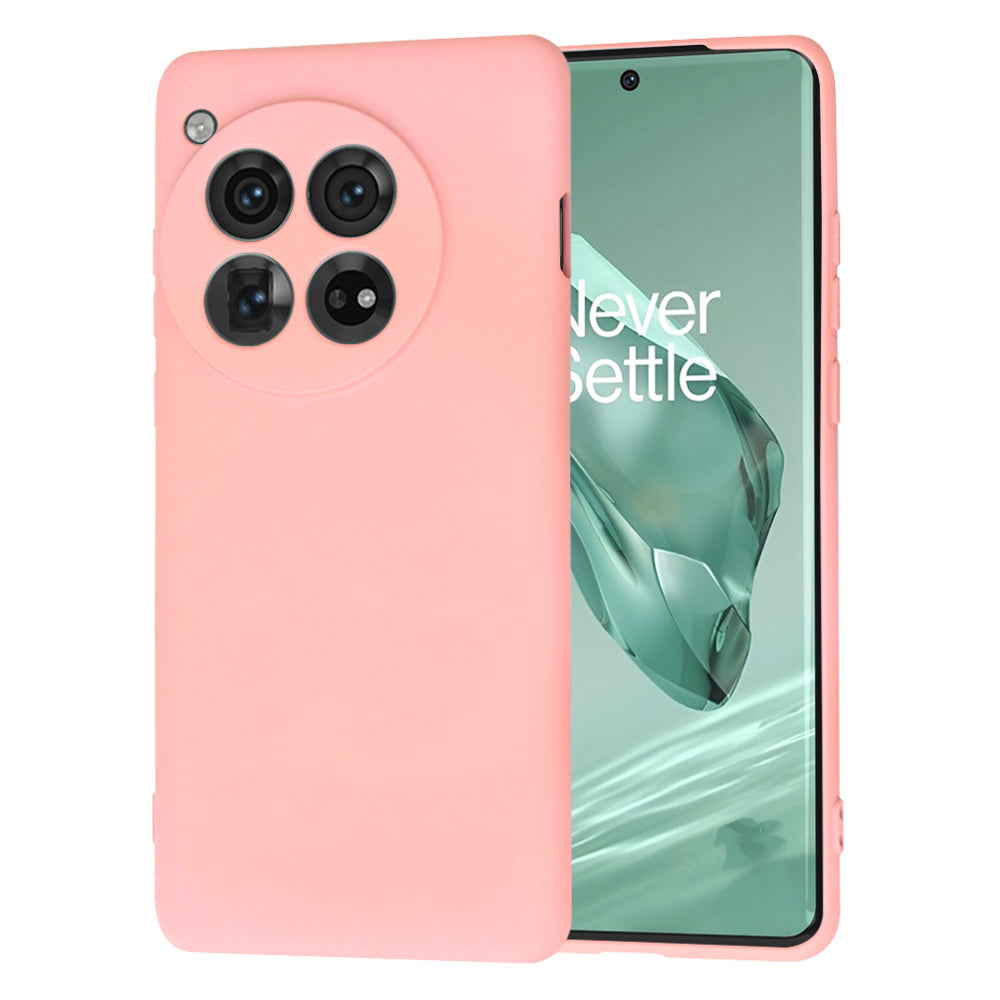 Case for OnePlus 12, Techsuit, SoftFlex, Light Pink