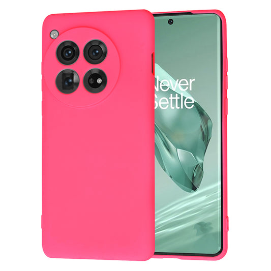 Capa para OnePlus 12, Techsuit, SoftFlex, Rosa Escuro