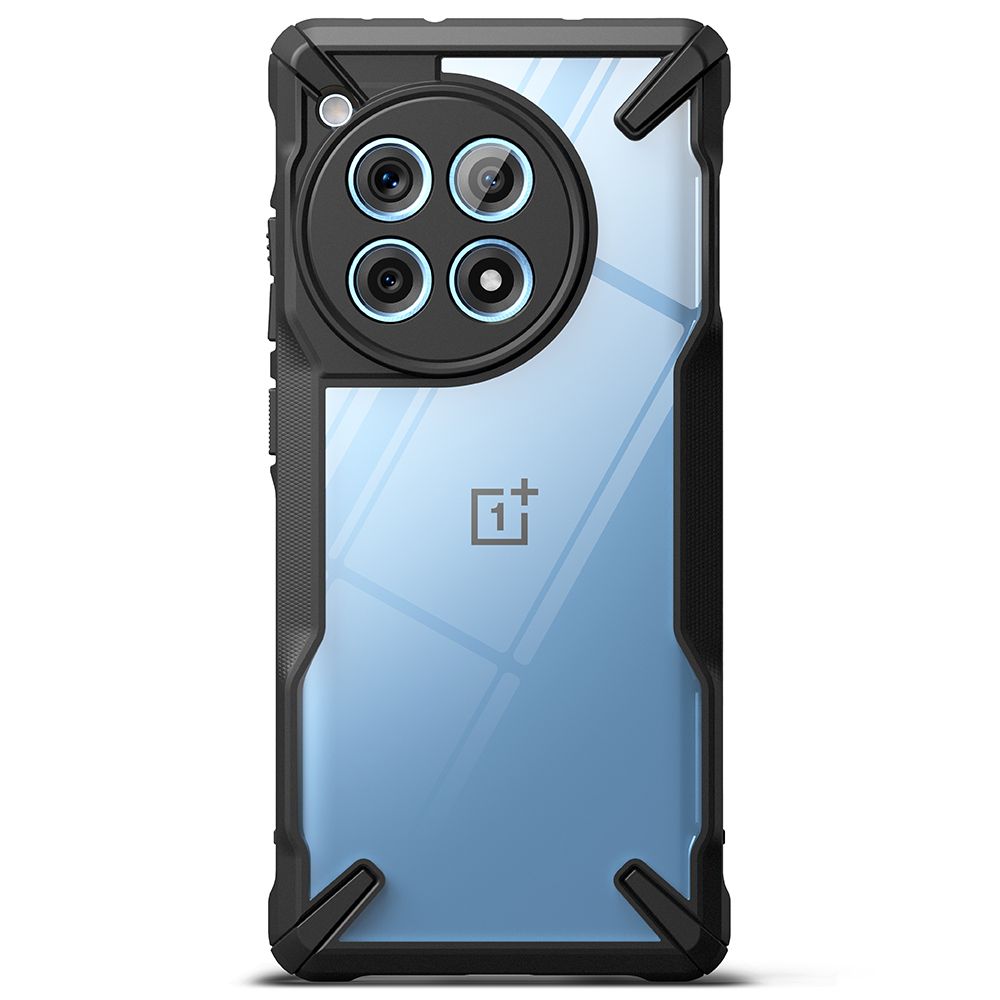 Estojo para OnePlus 12R, Ringke, Fusion X, Preto 