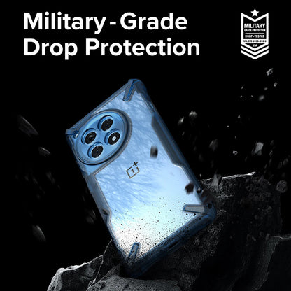 Capa para OnePlus 12R, Ringke, Fusion X, Azul