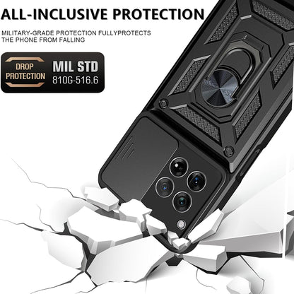Capa para OnePlus 12R, Techsuit, CamShield, Preta