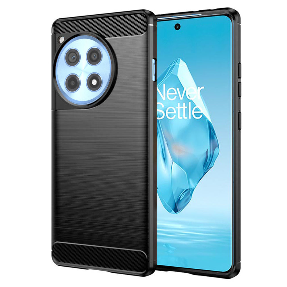 Capa para OnePlus 12R, Techsuit, Carbono, Preta