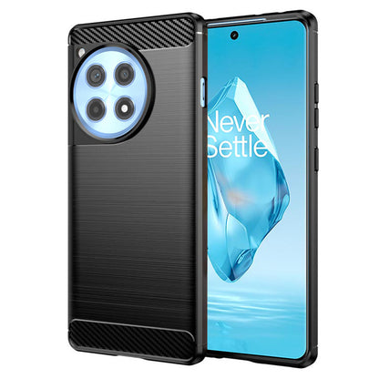 Capa para OnePlus 12R, Techsuit, Carbono, Preta