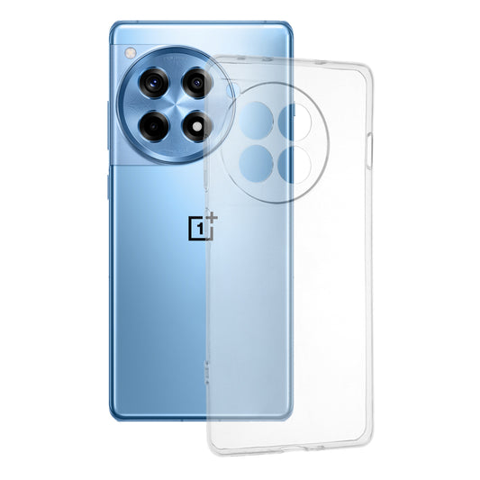 Case for OnePlus 12R, Techsuit, Clear, Transparent