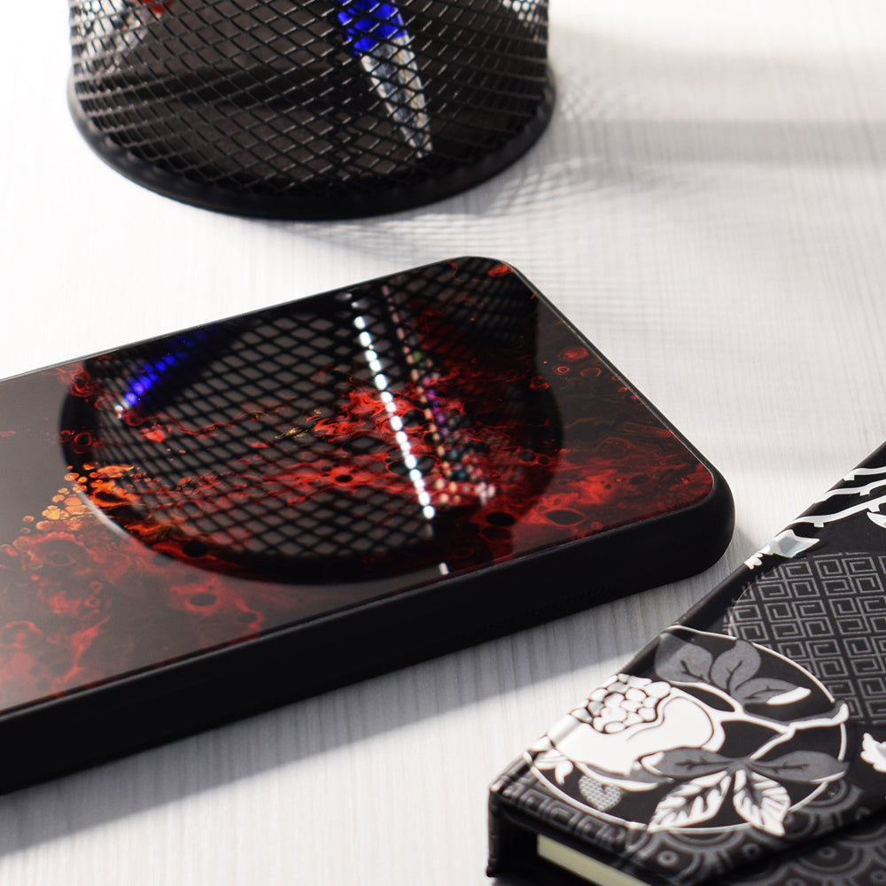 Capa para OnePlus 12R, Techsuit, Glaze, Vermelha