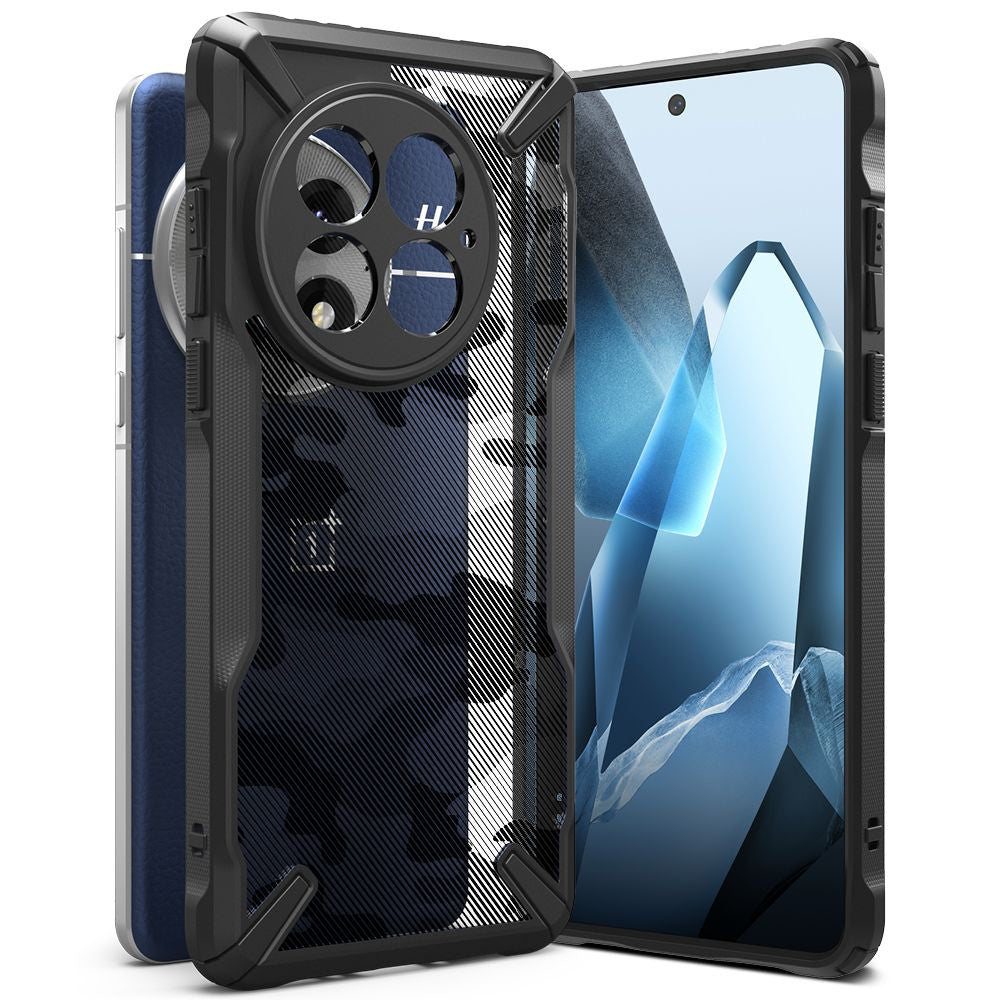 Capa para OnePlus 13, Ringke, Design Fusion X, Camuflagem