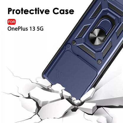 Capa para OnePlus 13, Techsuit, CamShield, Azul
