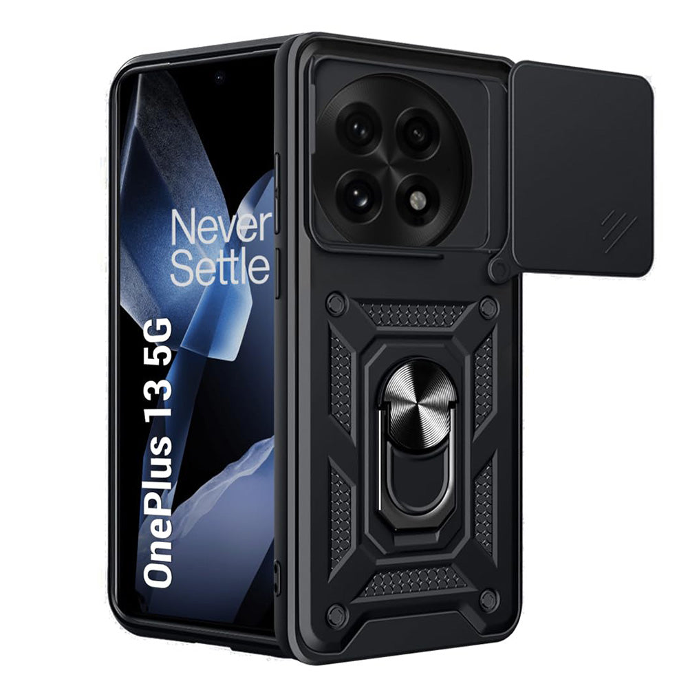 Capa para OnePlus 13, Techsuit, CamShield, Preta