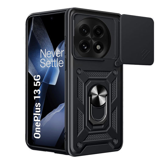 Capa para OnePlus 13, Techsuit, CamShield, Preta