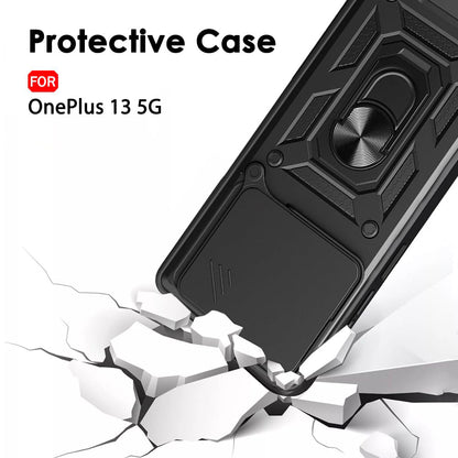Capa para OnePlus 13, Techsuit, CamShield, Preta