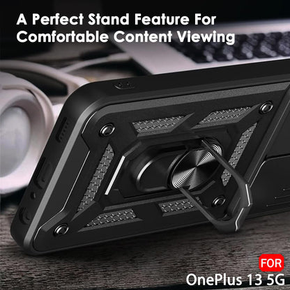 Capa para OnePlus 13, Techsuit, CamShield, Preta