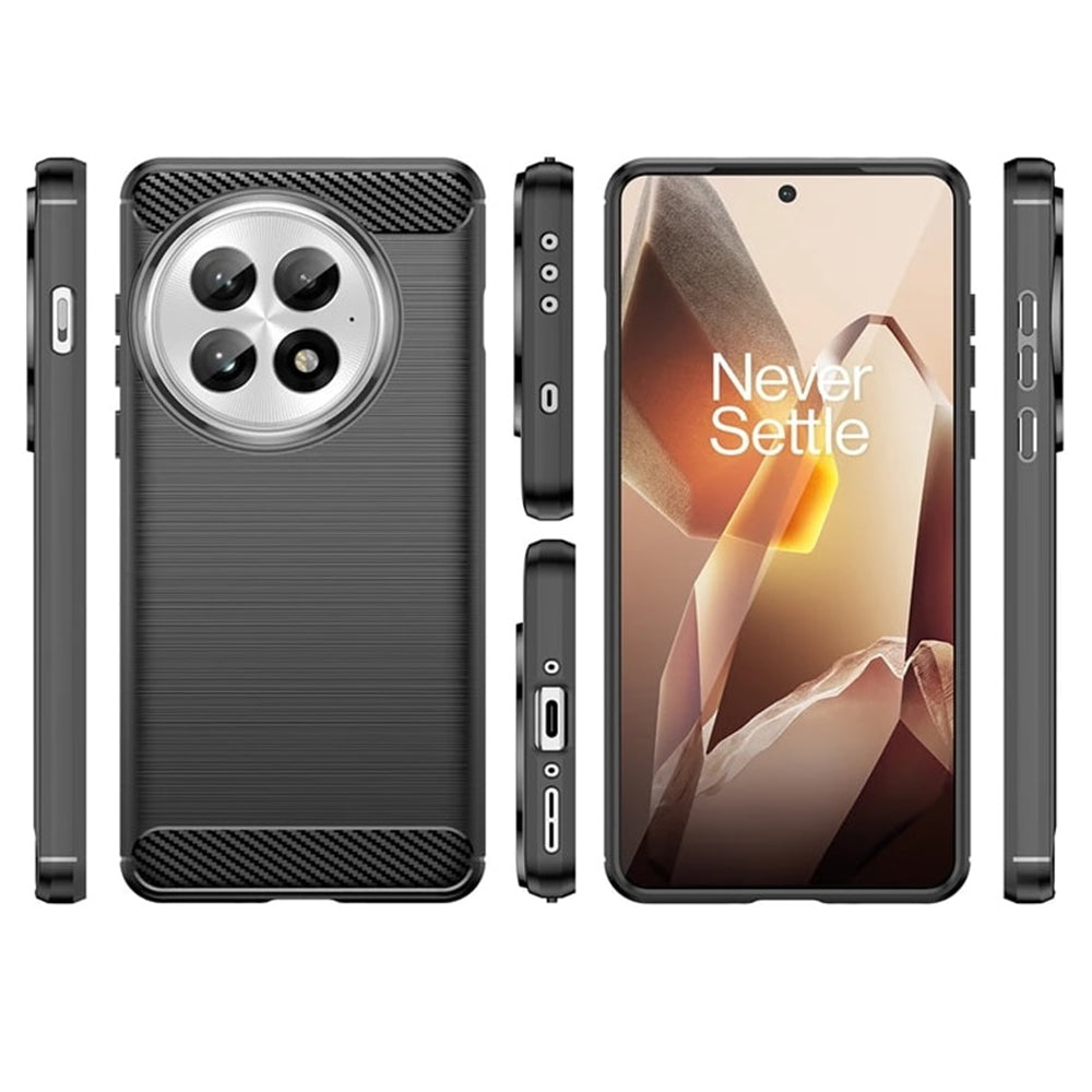 Capa para OnePlus 13, Techsuit, Carbono, Azul