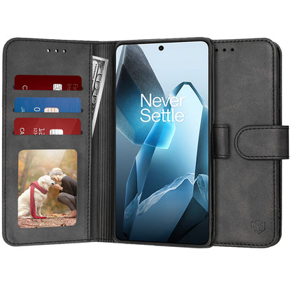 Capa para OnePlus 13, Techsuit, Diary Book, Preta